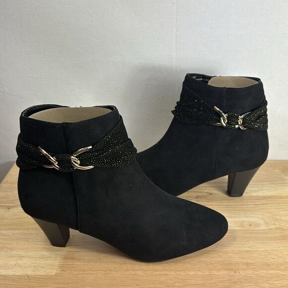 Karen Scott Women's Casee Ankle Booties- Black- Size 8.5 M- New - Picture 5 of 7